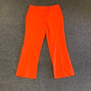 Vintage SoCa St. John orange straight leg pant